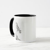Ein Papagei, 1786 Tasse (Vorderseite Links)