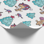 Ein Papier für Vögel und Fauna Geschenkpapier (Ecke)