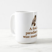 Ein Paradies der Düfte Kaffeetasse (Vorderseite Links)