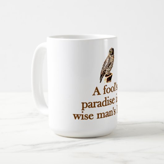 Ein Paradies der Düfte Kaffeetasse (Vorderseite Links)