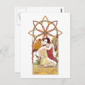 Ein Paradies für Mädchen Postkarte (Vorne/Hinten)