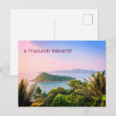 Ein Paradies in Thailand Postkarte (Vorne/Hinten)
