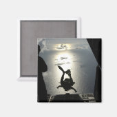 Ein Parareskuemer der Luftwaffe Magnet (Vorderseite/Rückseite)