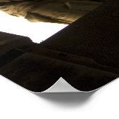 Ein Parareskuemer der US-Luftwaffe beginnt seinen  Poster (Ecke)