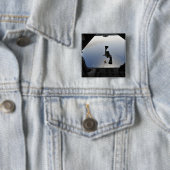 Ein Parareskuemer der US-Luftwaffe springt aus Button (Beispiel)