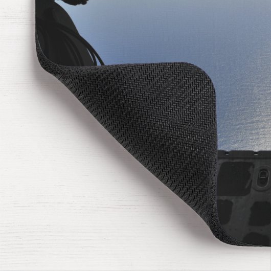 Ein Parareskuemer der US-Luftwaffe springt aus Mousepad (Ecke)