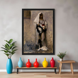 Ein Pariser Bettler, John Sargent 1880 Poster