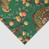 Ein Partridge in einem Birnbaum-Ausschnitt im Stif Seidenpapier (Detail)