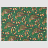 Ein Partridge in einem Birnbaum-Ausschnitt im Stif Seidenpapier (Vorderseite)