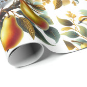 Ein Partridge in einem Birnbaum Weihnachten Geschenkpapier (Rolleneckpunkt)