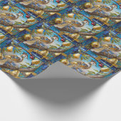 Ein Partridge in einem Birnenbaum Geschenkpapier (Ecke)