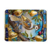 Ein Partridge in einem Birnenbaum Magnet (Horizontal)