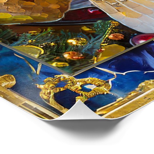 Ein Partridge in einem Birnenbaum Poster (Ecke)