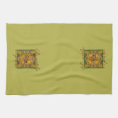 Ein Partridge in einem Birnenbaum Weihnachten Geschirrtuch (Horizontal)