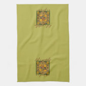 Ein Partridge in einem Birnenbaum Weihnachten Geschirrtuch (Vertikal)