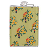 Ein Partridge in einem Pear Tree Cut-Out Stencil R Flachmann (Rückseite)