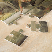 Ein Party-Angeln (Öl auf Leinwand) Puzzle (Seite)