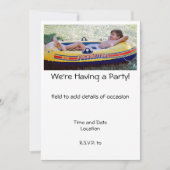 Ein Party Einladung (Vorderseite)