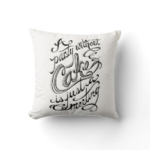 "Ein Party ohne Kuchen ist gerade eine Sitzung "