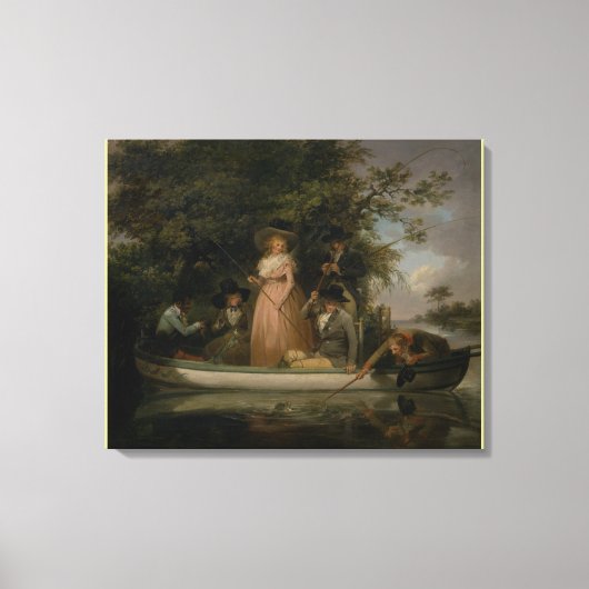 Ein Party von George Morland Leinwanddruck (Vorderseite)