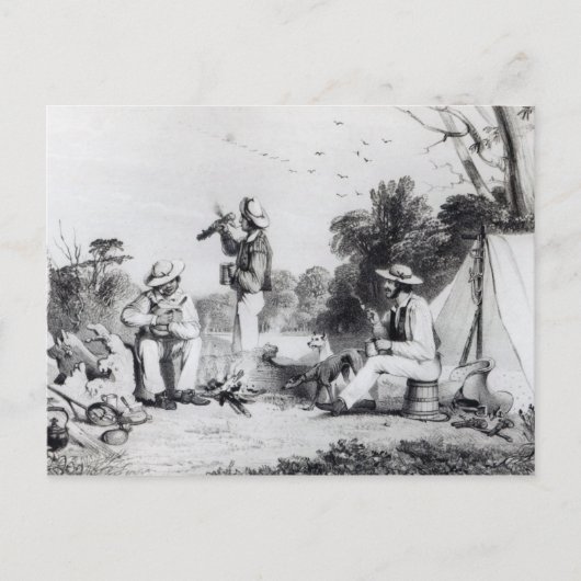 Ein Party zum Erforschen Einladungspostkarte (Vorderseite)