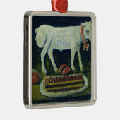 Ein paschal Lamm, 1914 Silbernes Ornament (Rechts)