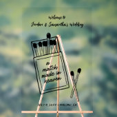 Ein passendes Himmelslied - Begrüßung - Acrylzeich Acrylschild (Neutral)