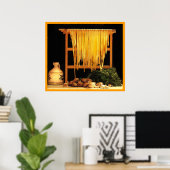 Ein Pasta-Fest Poster (Heimbüro)