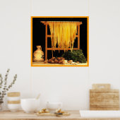 Ein Pasta-Fest Poster (Küche)