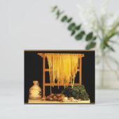 Ein Pasta-Fest Postkarte (Stehend Vorderseite)