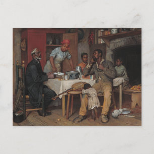 Ein Pastoralbesuch Postkarte