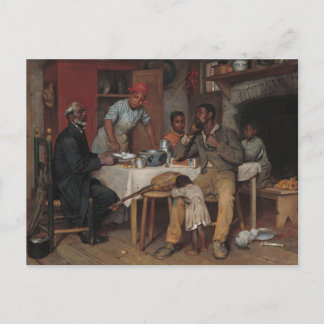 Ein Pastoralbesuch Postkarte