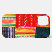 ein Patchwork-Steppdecke im asiatischen Stil Case-Mate iPhone Hülle (Rückseite (Horizontal))