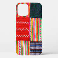 ein Patchwork-Steppdecke im asiatischen Stil