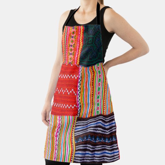 ein Patchwork-Steppdecke im asiatischen Stil Schürze (InSitu)