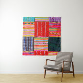 ein Patchwork-Steppdecke im asiatischen Stil Wandteppich (Beispiel (Horizontal))