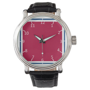 Ein Patriot-Herz Armbanduhr