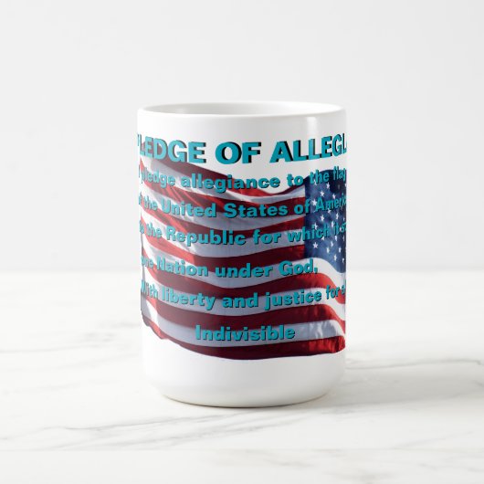 Ein paziriotischer kaffeetasse (Mittel)