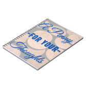 Ein Penny für Ihr ThinkNotebook/Journal Notizblock (Linke Seite)