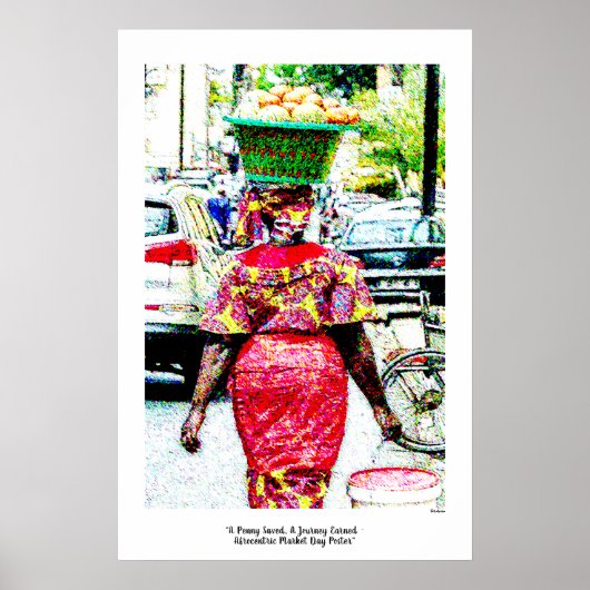 Ein Penny Gerettet, eine Reise verdient Poster (Vorne)