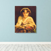 Ein pensionierter Moment Leinwanddruck (Insitu (Holzboden))