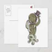 Ein perfekter Gentlephalopod Postkarte (Vorne/Hinten)