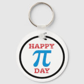 Ein perfekter Pi-Day-Kreis Schlüsselanhänger (Vorderseite)