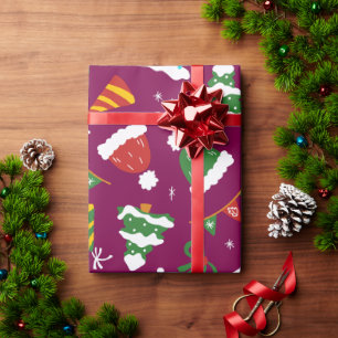 Ein perfekter Snowman Weihnachten Geschenkpapier