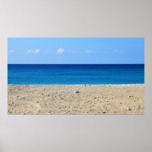 Ein perfekter Strand Poster