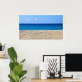 Ein perfekter Strand Poster (Heimbüro)