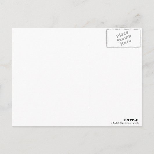 Ein perfekter Strand Postkarte (Rückseite)