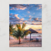Ein perfekter Strand Postkarte (Vorderseite)