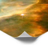 Ein perfekter Sturm turbulenter Gase im Omega/Sw Poster (Ecke)