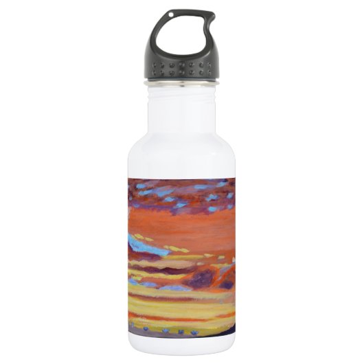 Ein perfekter Zeitpunkt Edelstahlflasche (Vorderseite)